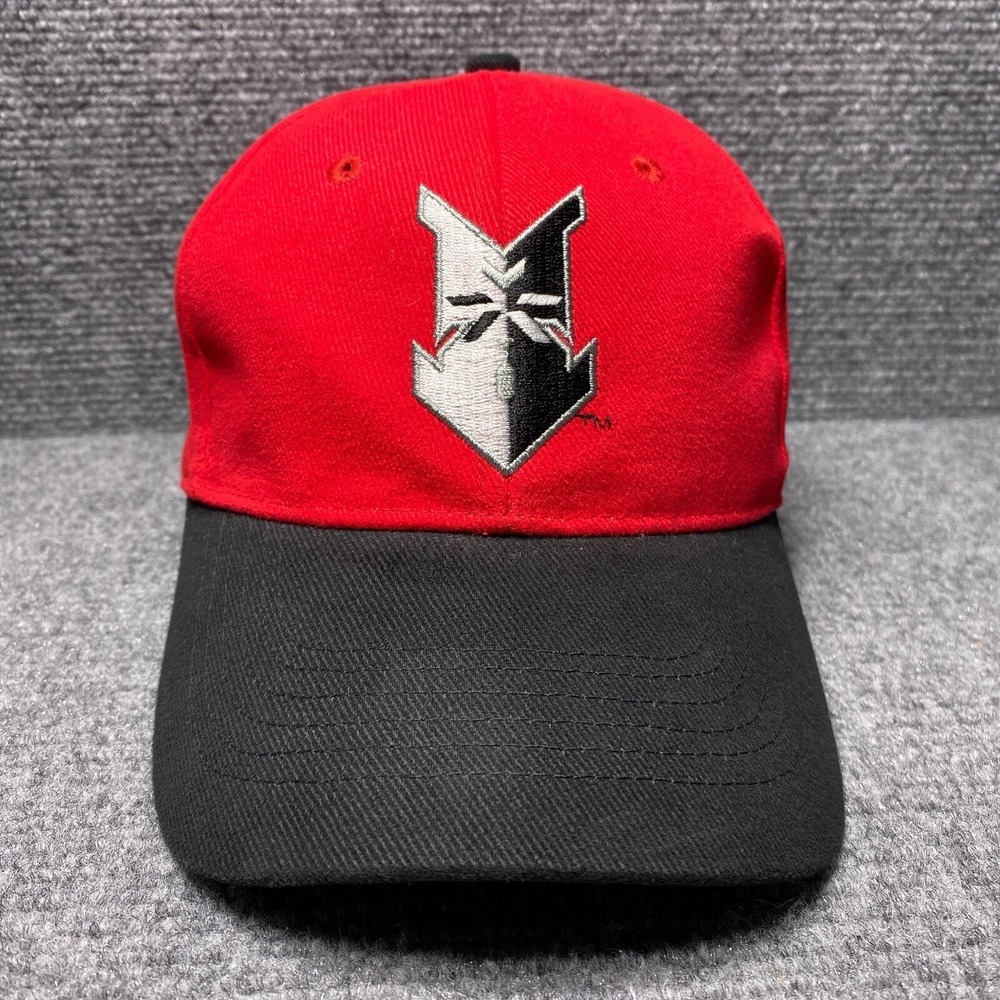 Indianapolis Indians Hat Cap Strap Back MiLB Minor Baseball Men Red Black SGA A2